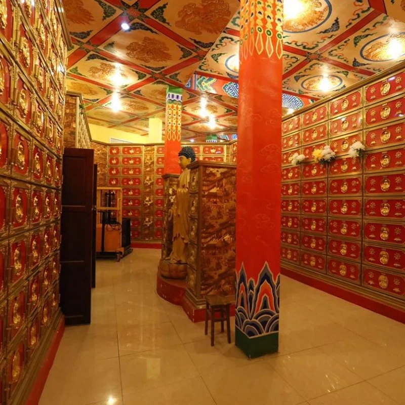Giá lưu trữ bình minh cho hội trường tổ tiên